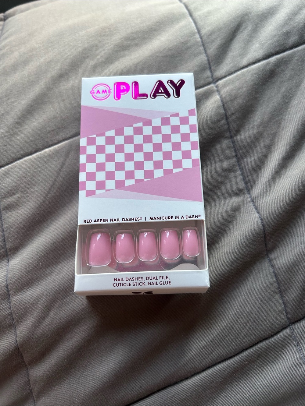 Red Aspen Nail Dashes **partial set**